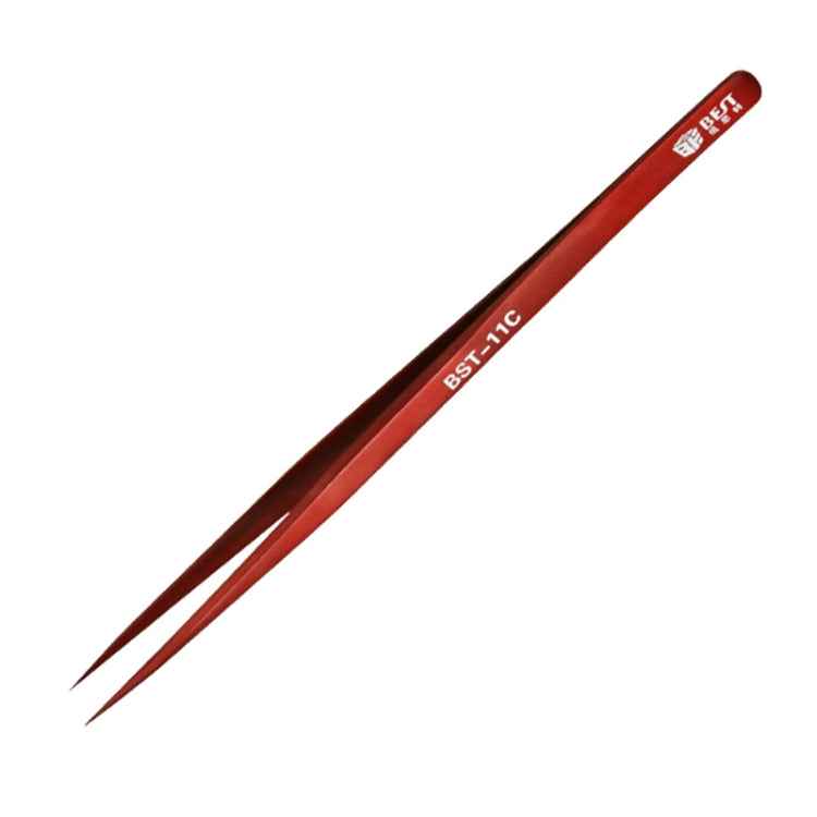 BEST BST-11C Extra Fine Point Color Eyebrow Tweezer, BST-11C