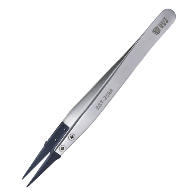 BEST BST-259A Stainless Steel Snti Static Tweezer