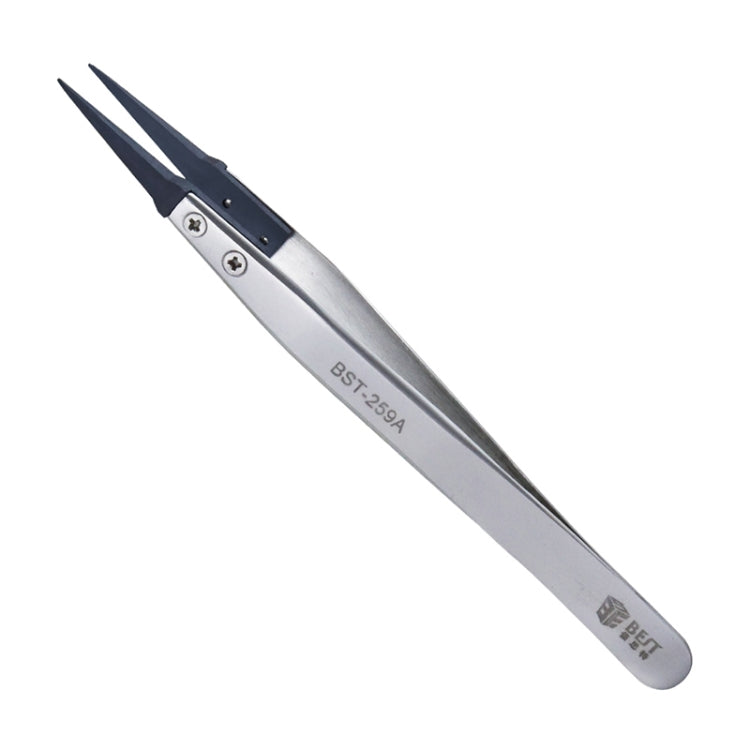 BEST BST-259A Stainless Steel Snti Static Tweezer