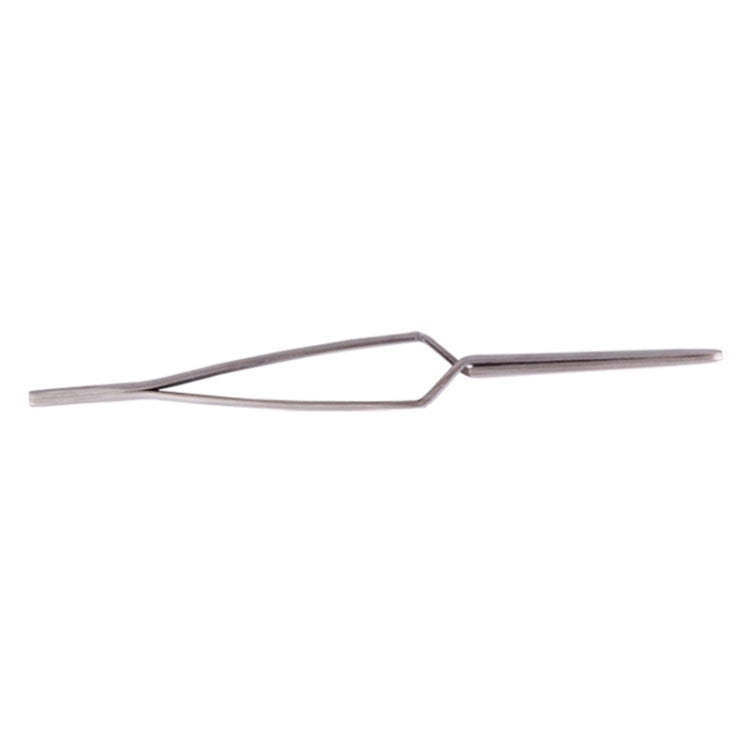 BEST BST-F12.5 Stainless Steel Self Closed Straight Laboratory Tweezers