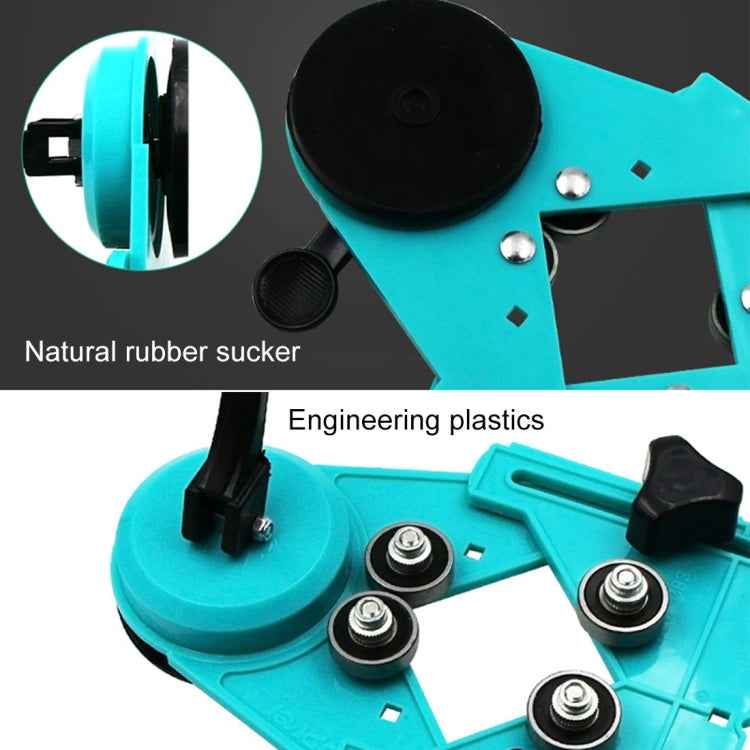 Tile Glass Marble Hole Fixer Tile Perforated Locator Tile Glass Marble Perforated Fixer Drill Locator Tile Chamfer