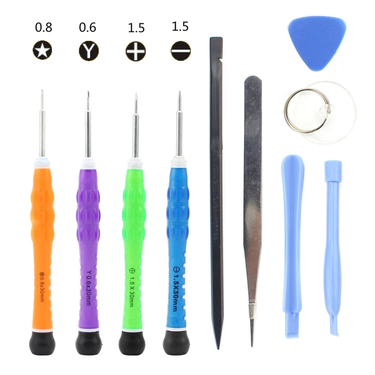 JIAFA JF-8109 10 in 1 Repair Tool Set for iPhone 7 & 7 Plus / Samsung