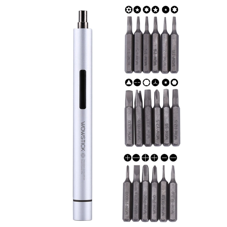 Wowstick 19 in 1 Dual Power Smart Hand Pen Screwdriver Kits Precision Bits Repair Tool for Phones & Tablets