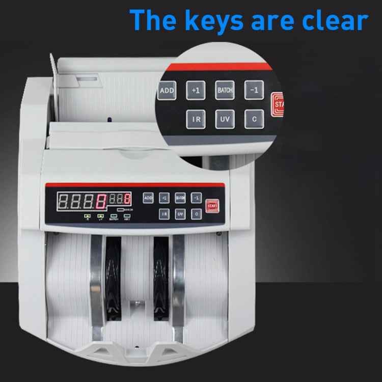 2108UV/IR Portable Multi-Currency Currency Counter, Specification: AU Plug