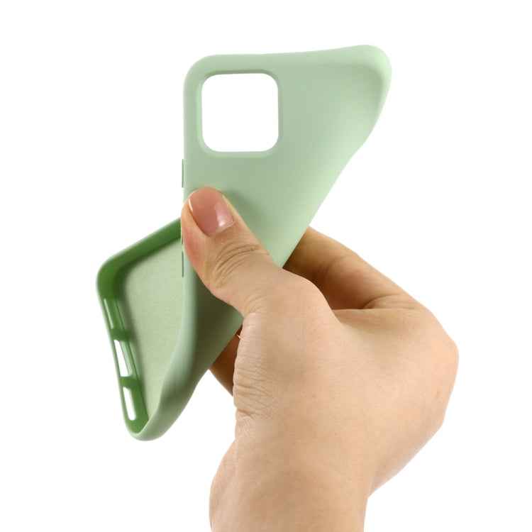 Solid Color Liquid Silicone Shockproof Full Coverage Case for Google Pixel 4XL