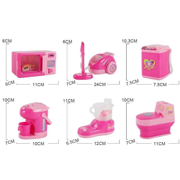 Mini Toilet Pretend Play Children Simulation Appliances Toys, Toilet