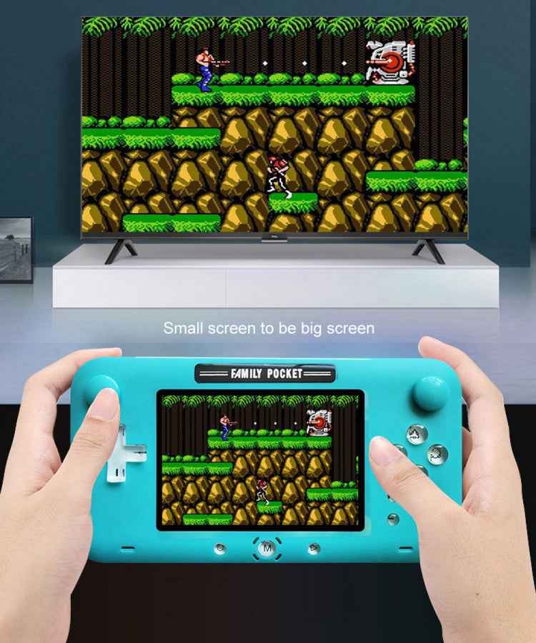 RS-52FC PSP 4.0 inch Pocket Console Handheld Game Player, Support 208 NES Classical Games