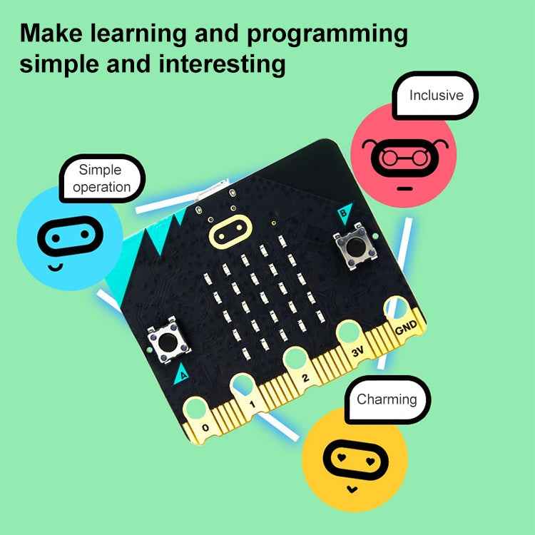 Yahboom BBC Offical New Micro:bit V2/V1.5 Board Separate Board