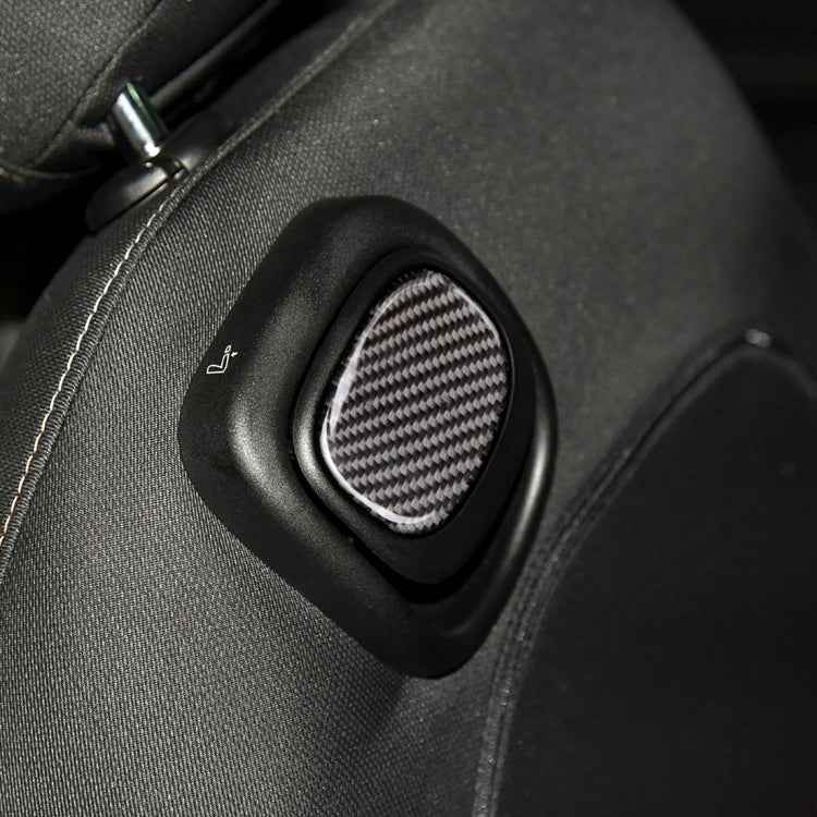 Car Seat Back Handle Carbon Fiber Decorative Sticker for BMW Mini Cooper F55 / F56