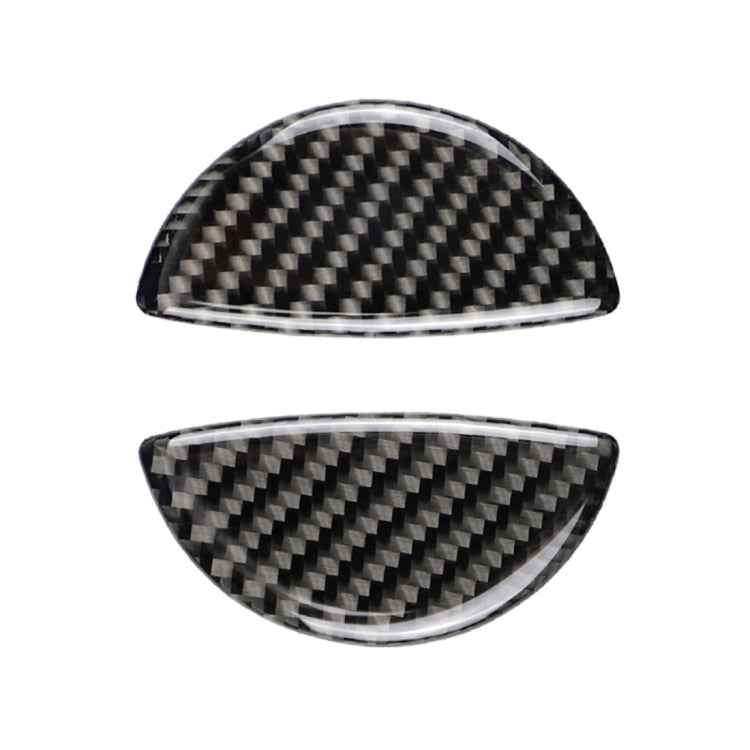 2 PCS R / F Universal Car Door Handle Carbon Fiber Decorative Sticker for BMW Mini R55 / R56 / R60 / R61 / F55 / F54 / F60