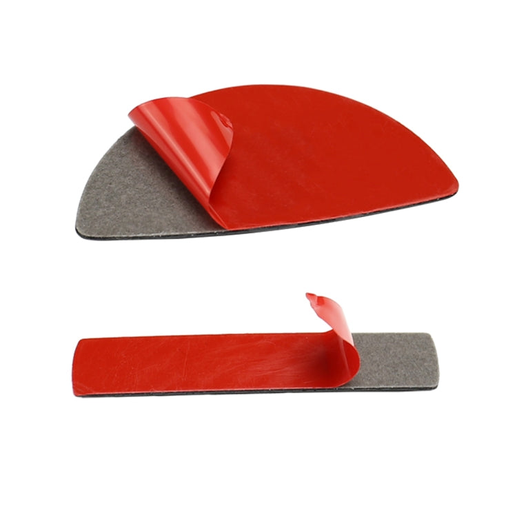 4 PCS Car F Chassis Door Handle Carbon Fiber Decorative Sticker for BMW Mini Cooper Clubman Countryman F55 / F54 / F60, For BMW Mini F60