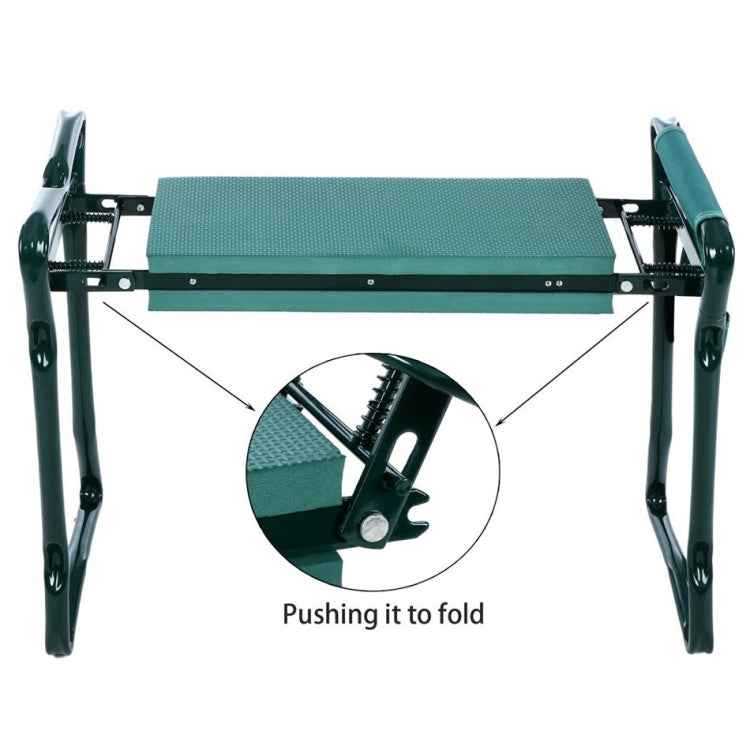 Folding Stainless Steel Garden Stool Knee Pads