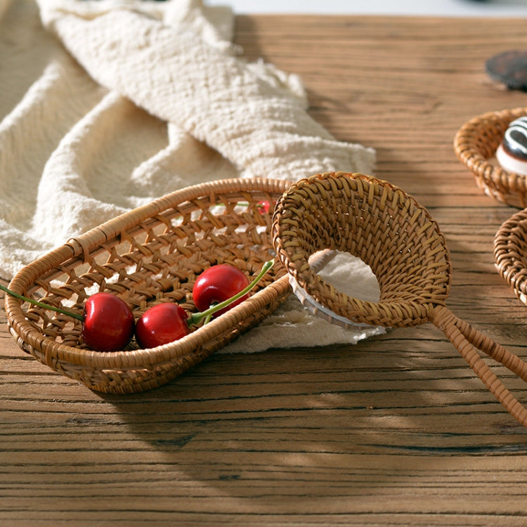 GP36 Rattan Braided Small Towel Holder Basket