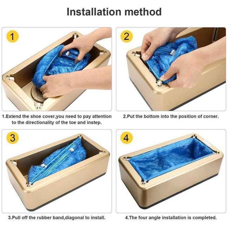 100 PCS Disposable Household T-shaped Shoe Cover
