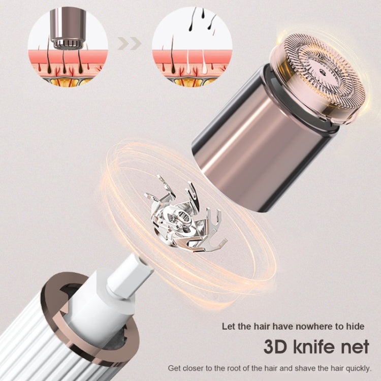 YJK098 Multi-function Portable Electric Eyebrow trimmer, YJK098(Black), YJK098(Purple)