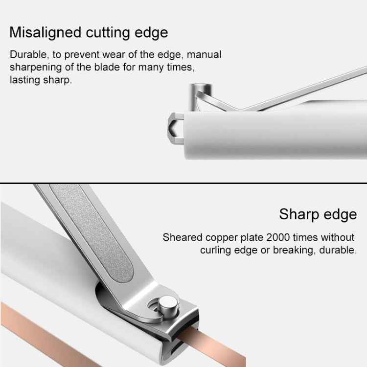 Original Xiaomi Mijia Splash Proof Nail Clippers