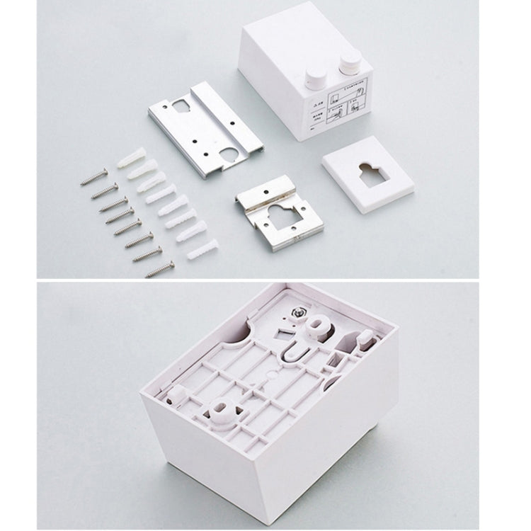 Retractable Indoor And Outdoor Clothes Wall Hanger Magic Drying Rack Balcony Bathroom Invisible Clothesline Wire Rope, White, Silver