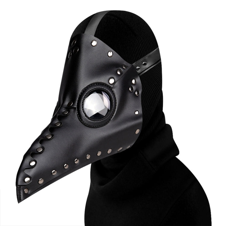 HG65005 Halloween Dress Up Props Rivets Beak Shape Mask
