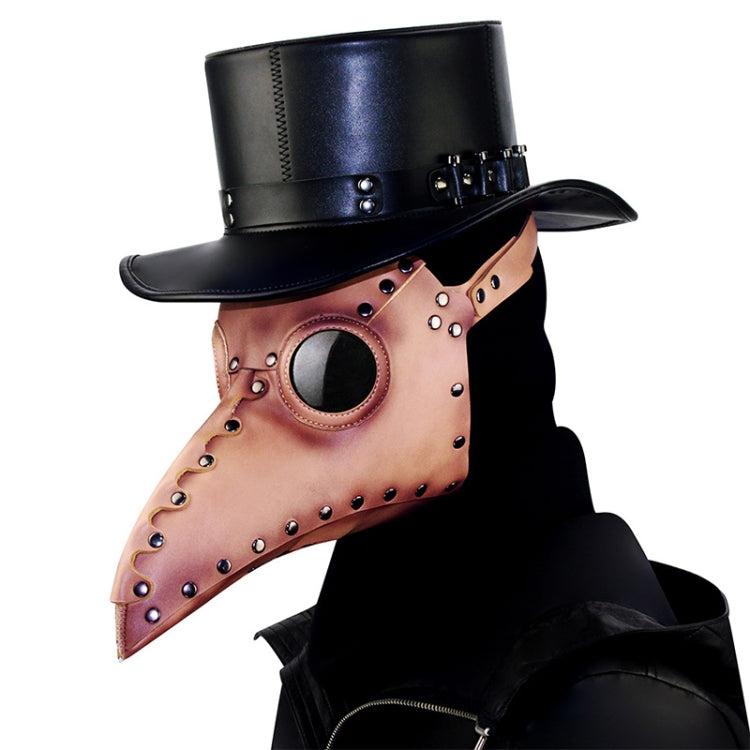 HG65005 Halloween Dress Up Props Rivets Beak Shape Mask