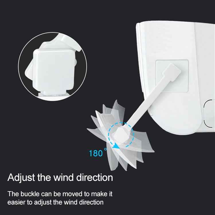 Bedroom Wall-Mounted Baby Universal Anti-Straight Blowing Air Conditioning Windshield Wind Deflector Shroud, Glossy Surface Version