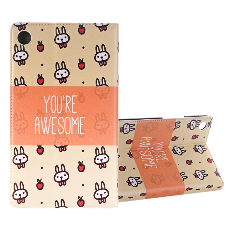 Shockproof Horizontal Flip Leather Case for Huawei MediaPad M5 8 inch, with Wallet & Holder & Card Slots & Photo Frame