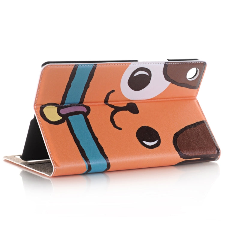 Shockproof Horizontal Flip Leather Case for Huawei MediaPad M5 8 inch, with Wallet & Holder & Card Slots & Photo Frame