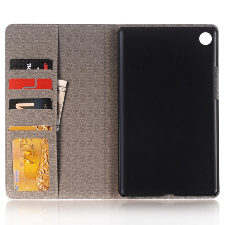Shockproof Horizontal Flip Leather Case for Huawei MediaPad M5 8 inch, with Wallet & Holder & Card Slots & Photo Frame