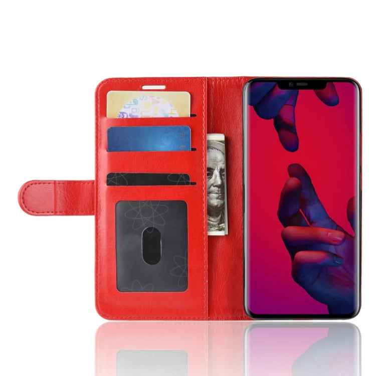 Retro Crazy Horse Texture Horizontal Flip Leather Case for Huawei Mate 20 Pro, with Holder & Card Slots & Wallet, For Huawei Mate 20 Pro