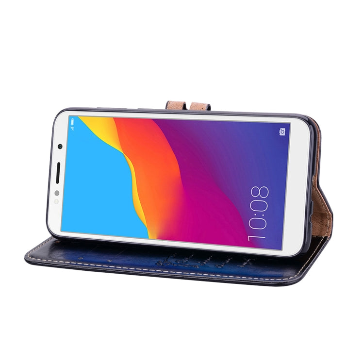 Business Style Oil Wax Texture Horizontal Flip Leather Case for Huawei Y5 (2018) / Y5 Prime (2018) / Honor 7A (Russian Version), with Holder & Card Slots & Wallet, For Huawei Y5 Prime (2018), For Huawei Y5 (2018), For Huawei Y5 (2018) / Y5 Prime (2018)