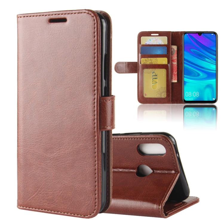 R64 Texture Single Fold Horizontal Flip Leather Case for Huawei P30 Lite, with Holder & Wallet & Card Slots & Photo Frame