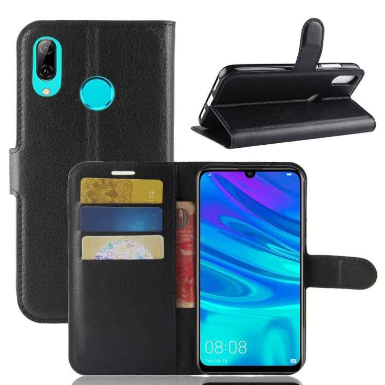 Litchi Texture Horizontal Flip Leather Case for Huawei P30 Lite, with Wallet & Holder & Card Slots, For Huawei P30 Lite