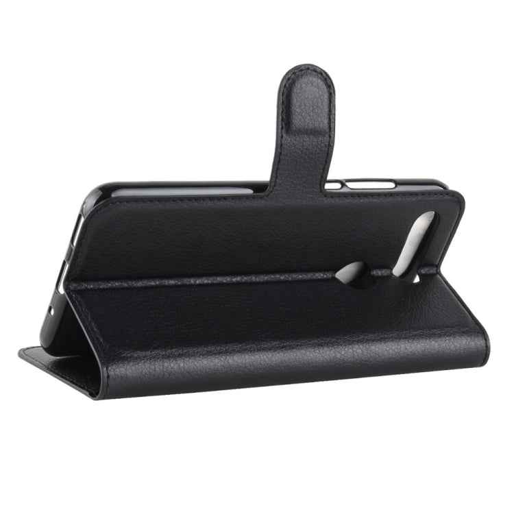 Litchi Texture Horizontal Flip Leather Case for Huawei Honor View 20, with Wallet & Holder & Card Slots, For Honor View 20