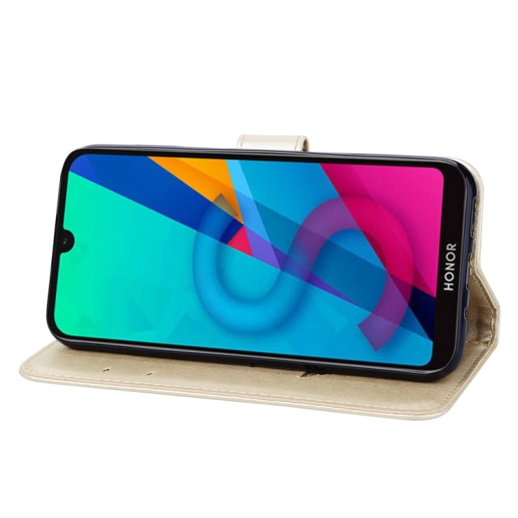 Rose Embossed Horizontal Flip PU Leather Case for Huawei Honor 8S / Y5 (2019), with Holder & Card Slots & Wallet