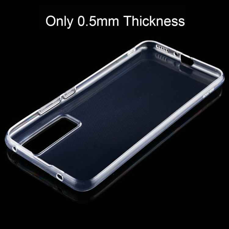 For Huawei nova 7 0.5mm Ultra-Thin Transparent TPU Protective Case