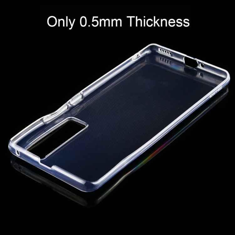 For Huawei nova 7 Pro 0.5mm Ultra-Thin Transparent TPU Protective Case
