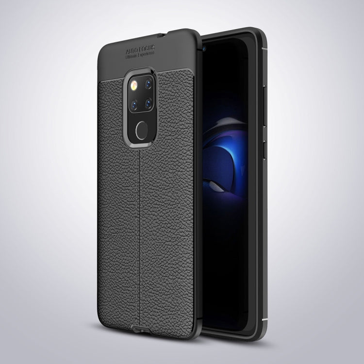 Litchi Texture TPU Shockproof Case for Huawei Mate 20