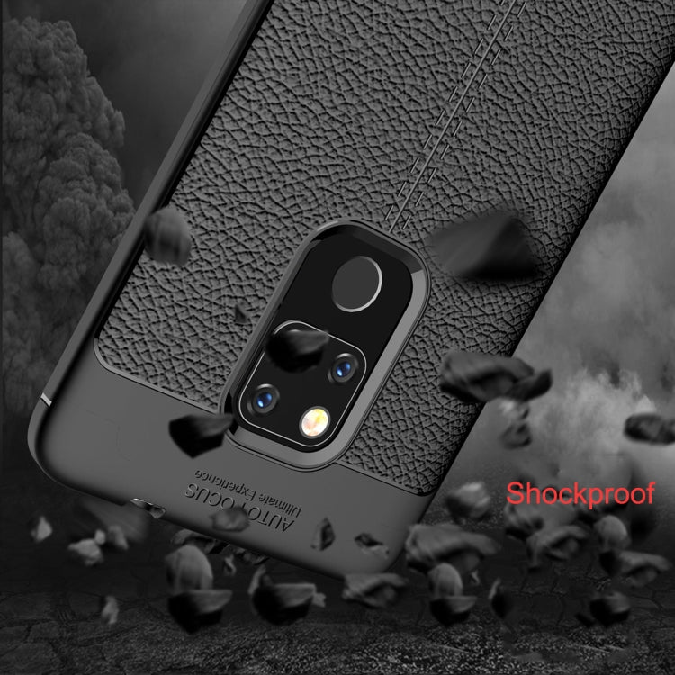 Litchi Texture TPU Shockproof Case for Huawei Mate 20, For Huawei Mate 20