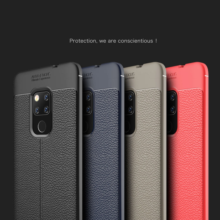 Litchi Texture TPU Shockproof Case for Huawei Mate 20, For Huawei Mate 20