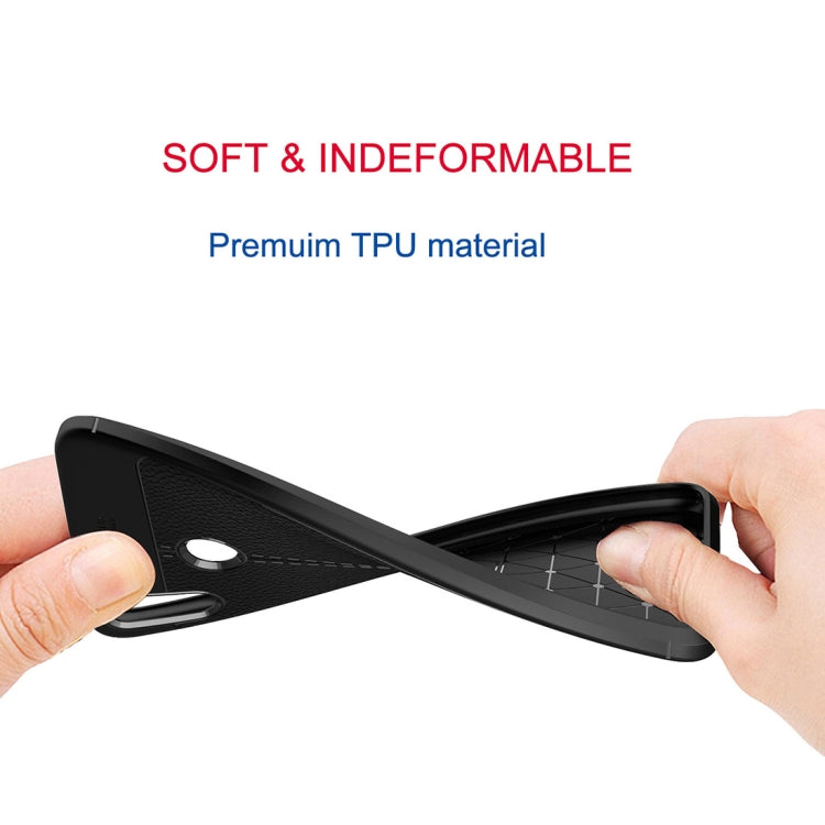 Litchi Texture TPU Shockproof Case for Huawei Honor 8X, For Huawei Honor 8X