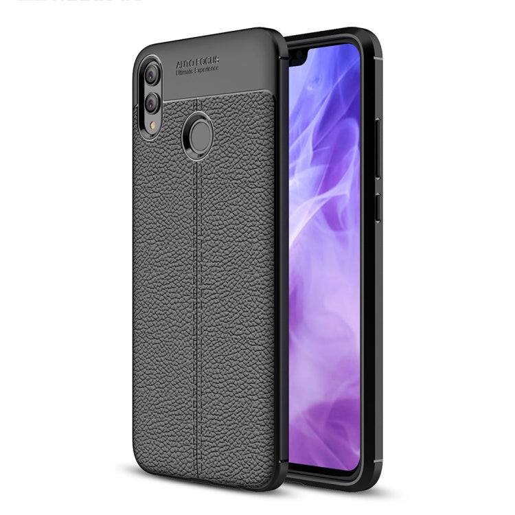 Litchi Texture TPU Shockproof Case for Huawei Honor 8X, For Huawei Honor 8X
