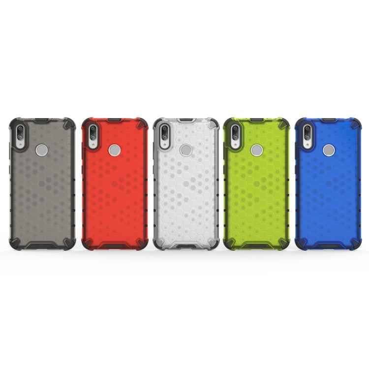 Honeycomb Shockproof PC + TPU Case for Huawei Y7(2019)