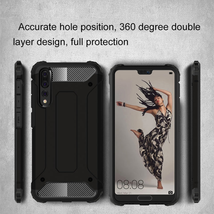 For Huawei P20 Pro Full-body Rugged TPU + PC Combination Back Cover Case , For Huawei P20 Pro, Huawei P20 Pro