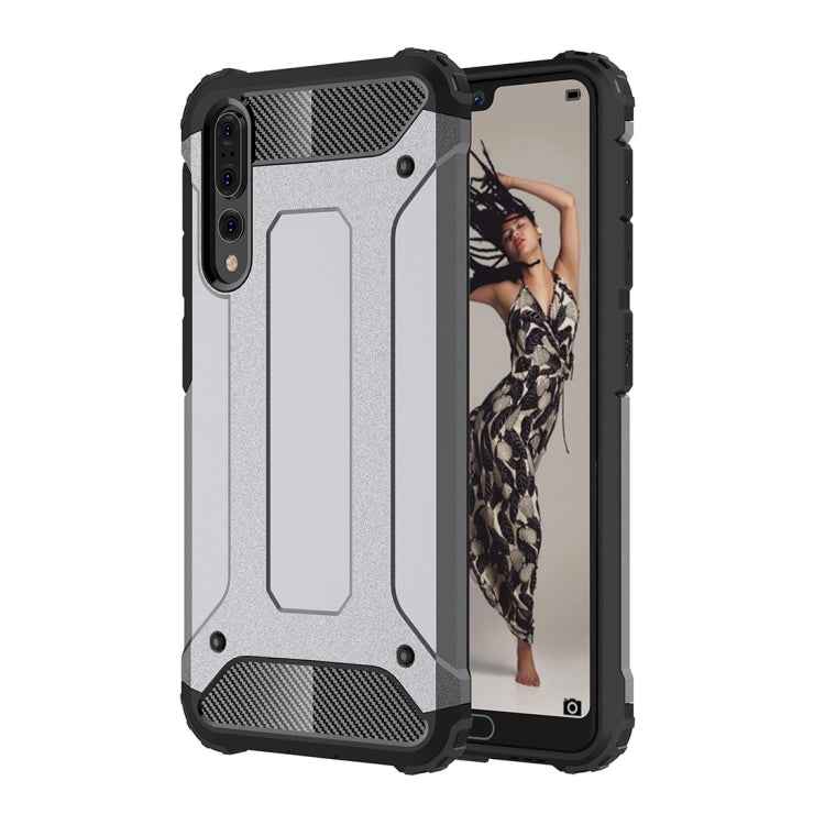 For Huawei P20 Pro Full-body Rugged TPU + PC Combination Back Cover Case