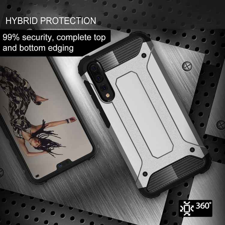 For Huawei P20 Pro Full-body Rugged TPU + PC Combination Back Cover Case