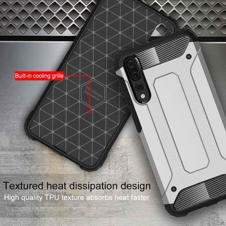 For Huawei P20 Pro Full-body Rugged TPU + PC Combination Back Cover Case
