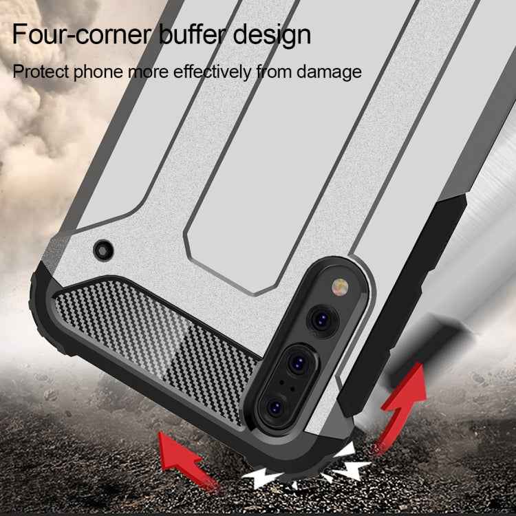 For Huawei P20 Pro Full-body Rugged TPU + PC Combination Back Cover Case