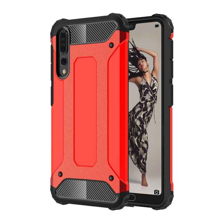 For Huawei P20 Pro Full-body Rugged TPU + PC Combination Back Cover Case