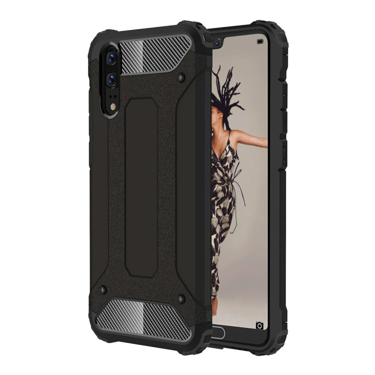 For Huawei P20 Full-body Rugged TPU + PC Combination Back Cover Case
