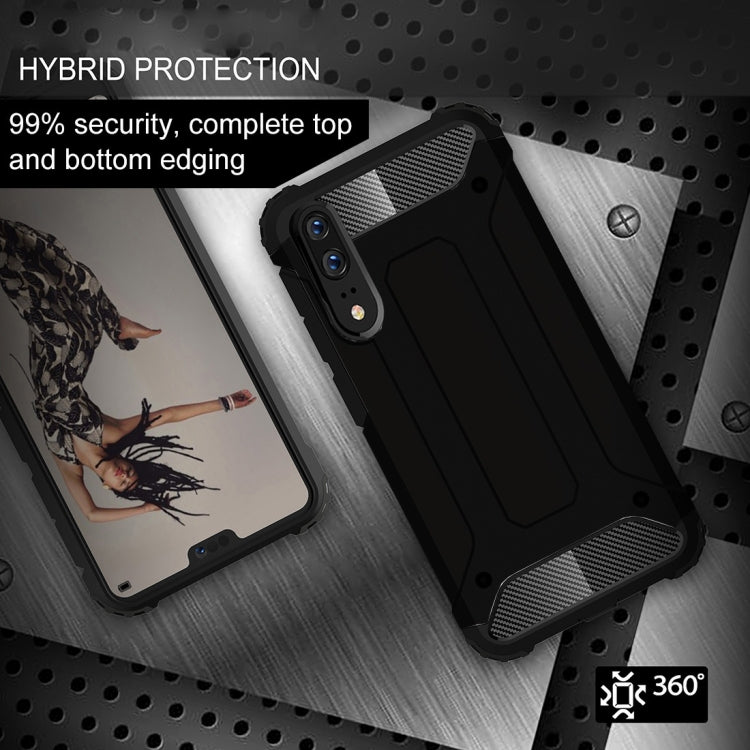 For Huawei P20 Full-body Rugged TPU + PC Combination Back Cover Case , For Huawei P20, Huawei P20