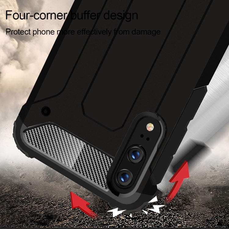 For Huawei P20 Full-body Rugged TPU + PC Combination Back Cover Case , For Huawei P20, Huawei P20